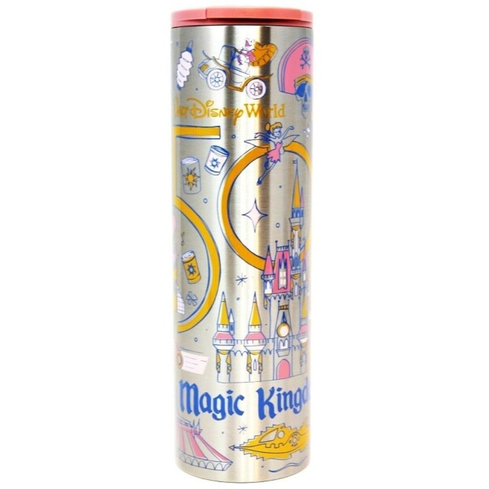 Disney Starbucks 50th Anniversary Tumbler Water Bottle